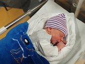 Alexander Bulava se narodil jako první letošní miminko ve slánské porodnici 1. ledna v 12:38 hodin.