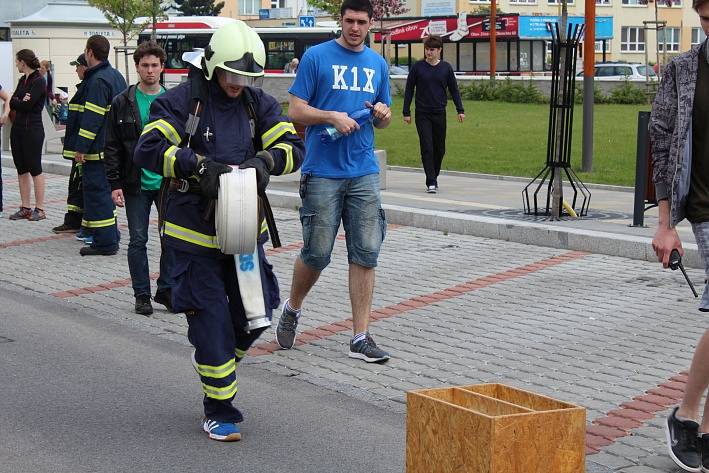 Železný hasič 2016 na Sítné v Kladně.