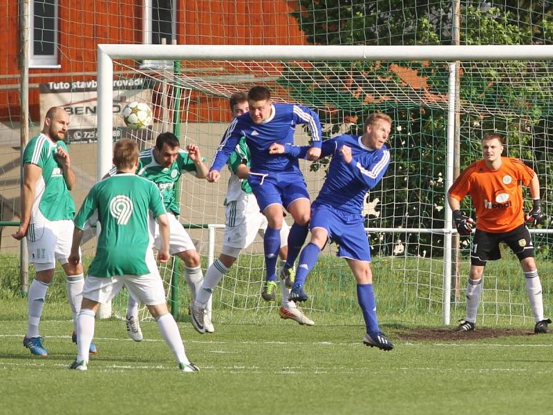 Sokol Hostouň - SK Hvozdnice 1:1, I.A. tř., 4.5.2014