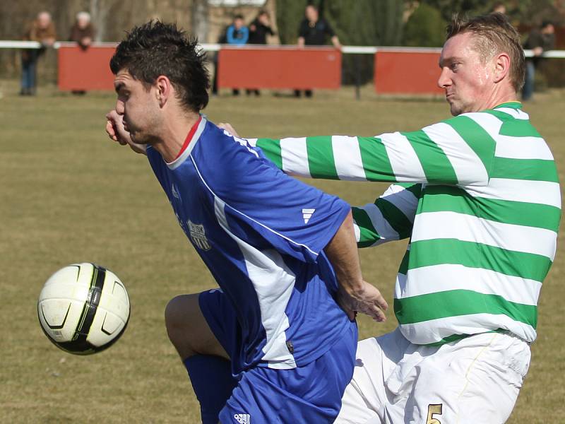 SK Hřebeč - SK Lhota 1:1 (1:1) , utkání I.A, tř. 2011/12, hráno 17.3.2012