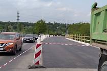 Most spojující Kladno se Švermovem dokončí v příštím týdnu ve středu. Konečně po dvou letech.