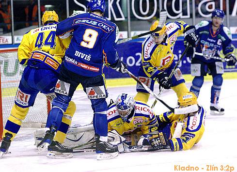 Kladno - Zlín 3:2p (47.k. ELH)