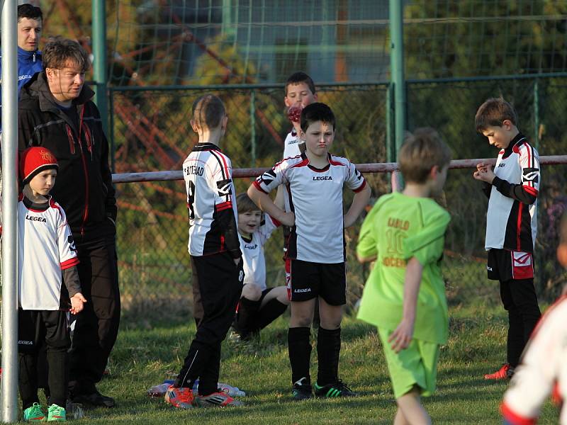 Přípravné utkání sehrály týmy starších přípravek SK Buštěhrad a Kablo Kročehlavy / 28. 3. 2014