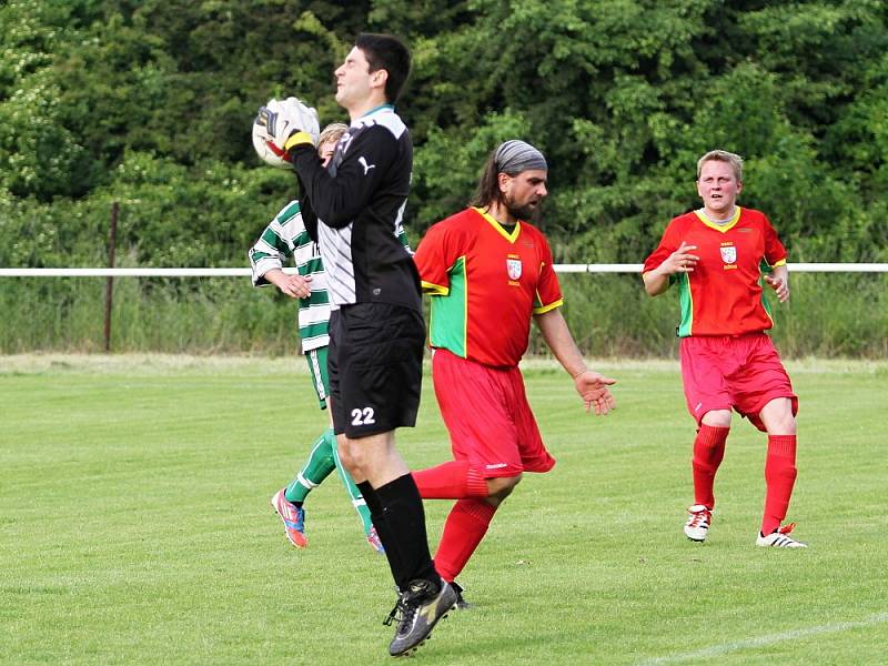 Slavoj Koleč - FK Žižice 1:0 , utkání III. tř., sk. B, okr. Kladno, 8. 6. 2013