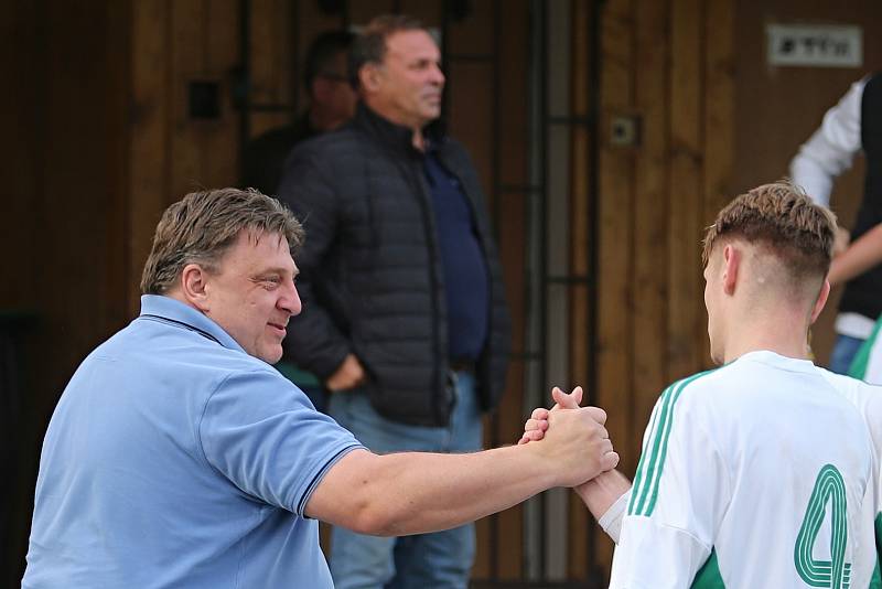 Sokol Hostouň - FK Kralův Dvůr 2:1, FORTUNA:ČFL, 20. 10. 2019