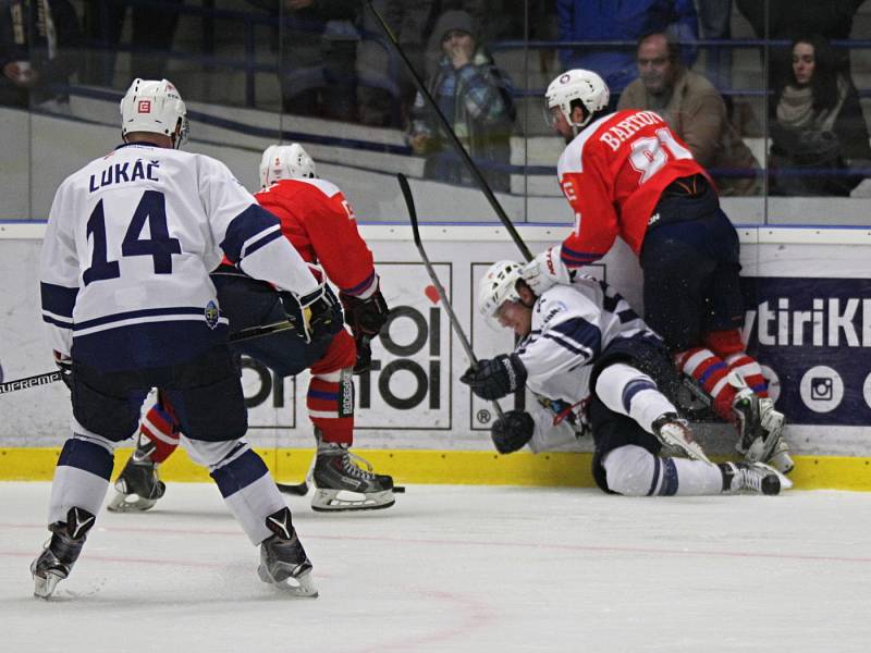 Rytíři Kladno – Horácká Slavia Třebíč 4:3, WSM liga LH, 2. 12. 2015