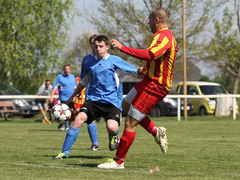 Sokol Lidice B - Sokol Bratronice 3:2 pk, IV.tř. sk.A, okr. Kladno, 20. 4. 2014