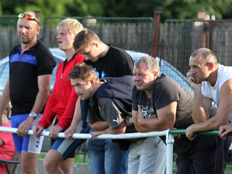 Sokol Hostouň - Tatran Sedlčany 6:0, "Ondrášovka krajský přebor" Středočeský kraj, 10. 8. 2014