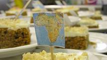 U příležitosti Dne Afriky připravily kuchařky školy i tradiční africká jídla.