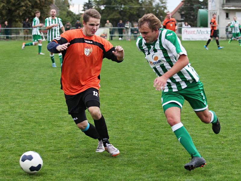 Brankové hody v Hostouni. // Sokol Hostouň B- SK Lhota B 9:2, OP Kladno, 27. 9. 2015