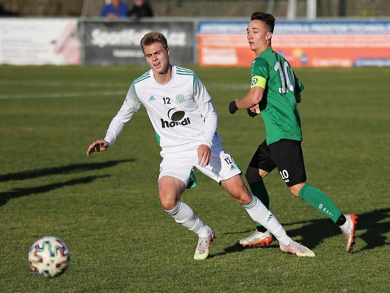 Sokol Hostouň - 1. FK Příbram B 3:4 (0:4), FORTUNA:ČFL, 24.10.2021