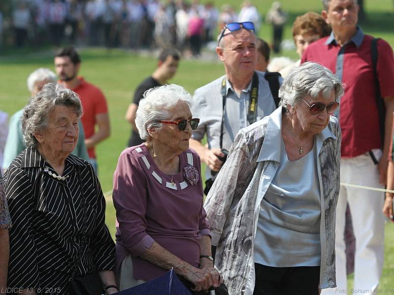  Pietní vzpomínka k 73. výročí vyhlazení obce Lidice nacisty