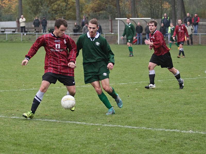 Slovan Kladno - Slavoj Kladno 5:1, III. tř. sk. A, okr. Kladno, 25. 10. 2015