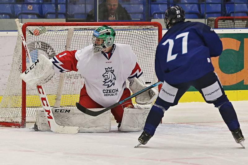 Česká republika - Finsko 3:2 sn, příprava U17 - 30. 12. 2018 Čez Stadion Kladno