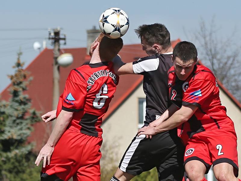 TJ SK Hřebeč - SK SPARTAK Příbram 3:1 (2:0), KP, 23.3.2019