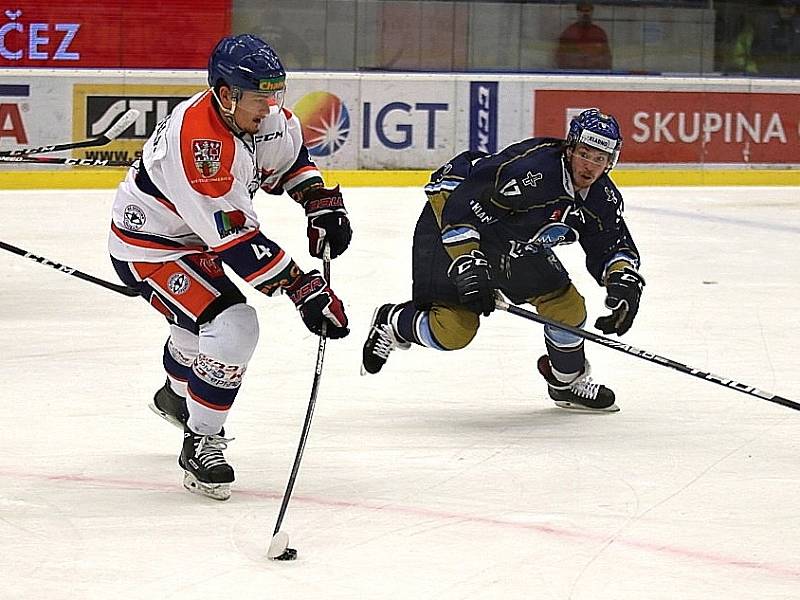 Kladno - Litoměřice 4:2, Tomáš Plekanec se úspěšně vrátil do Kladna.