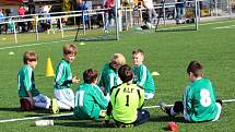 Meziokresní turnaj fotbalových výběrů U11 a U12 v Kladně-Švermově se zúčastnily týmy Kladno, Rakovník, Beroun a Mělník.