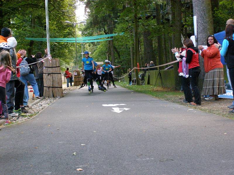 Kladenský in-line maraton 2014.