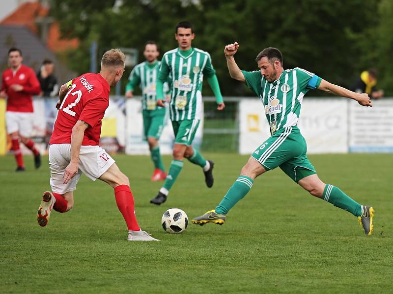 Sokol Hostouň - Sportovní sdružení Ostrá 2:0 (0:0), Divize B, 12. 5. 2019