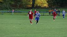 SK Baník Libušín - FC Čechie Velká Dobrá 3:1 (2:1), I.A tř., 16. 10. 2021