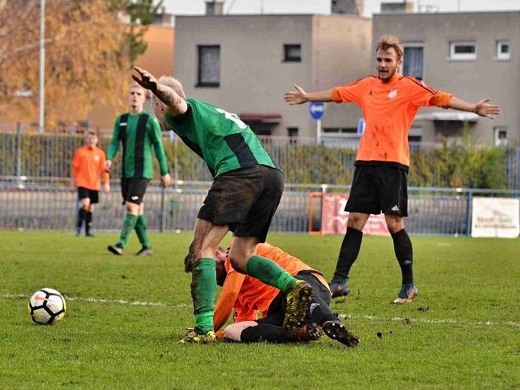 Slaný (v oranžovém) - Lubná 6:3.