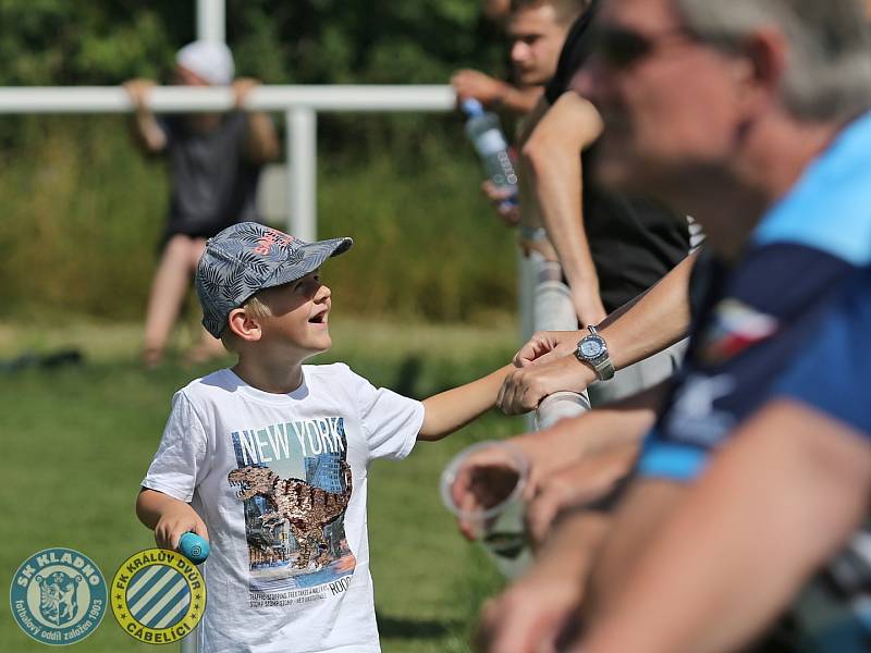 Kladno - Králův Dvůr 3:0, příprava, 25. 7. 2020