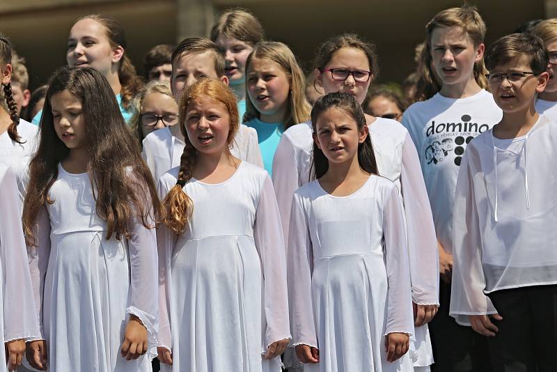 Pietní akt k 76. výročí vyhlazení obce Lidice