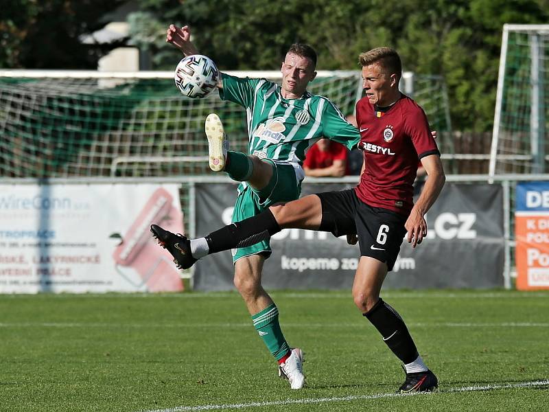 Sokol Hostouň vs. AC Sparta Praha U19 2:2 Zdroj: https://kladensky.denik.cz/fotbal-cfl-msfl/hostoun-dala-sparte-dva-goly-na-co-to-stacilo-20210611.html