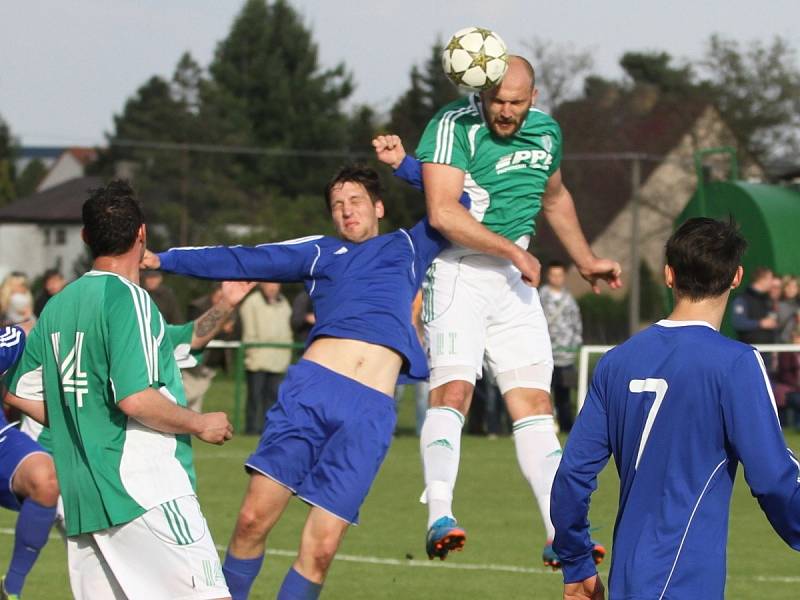 Sokol Hostouň - SK Hvozdnice 1:1, I.A. tř., 4.5.2014