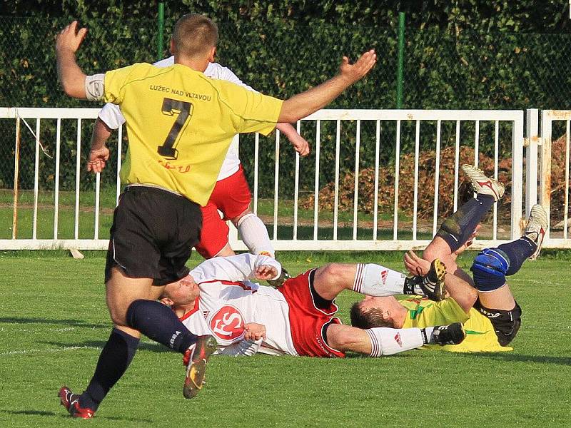 Sokol Lidice - AFK Lužec 1:3, I.B. tř. sk. B, hráno 24. 4. 2010