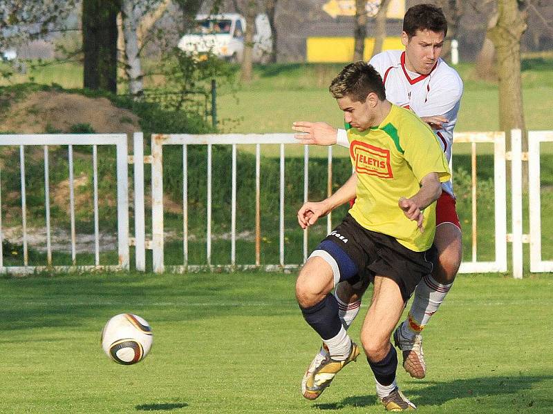 Sokol Lidice - AFK Lužec 1:3, I.B. tř. sk. B, hráno 24. 4. 2010