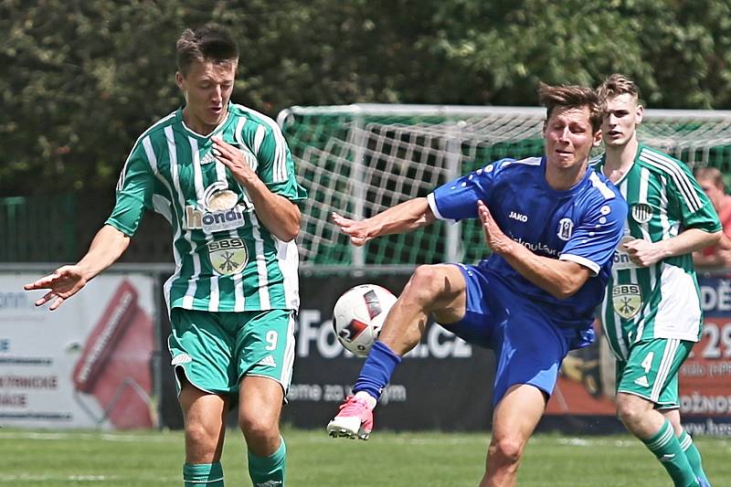 Sokol Hostouň - SK Český brod 1:2, příprava, 25. 7. 2020