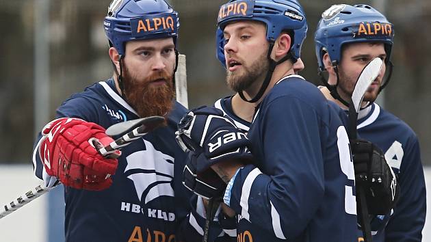 Alpiq Kladno – HBC Hradec Králové 1988 8:1, EL hokejbalu 2018-9 , 9. 3. 2019