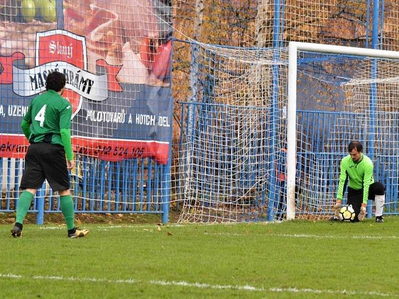 Slaný (v oranžovém) - Lubná 6:3.