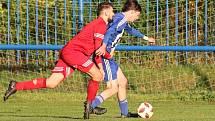 SK Baník Libušín - FC Čechie Velká Dobrá 3:1 (2:1), I.A tř., 16. 10. 2021