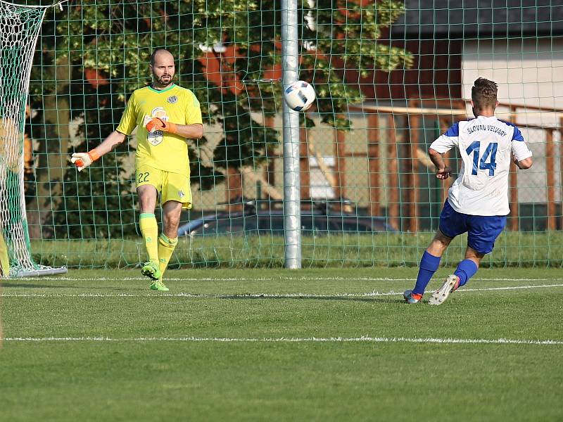 Sokol Hostouň - Slovan Velvary 3:0, Divize B, 3. 6. 2018