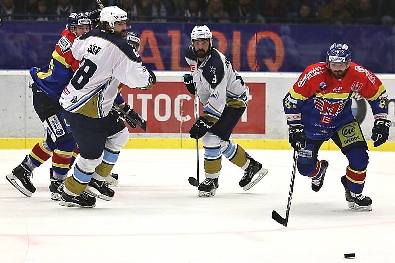 Kladno uspělo ve třetím barážovém duelu, porazilo 2:0 České Budějovice.