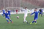 Velvary (v modrém) vyhrály v Trutnově nad Libercem B 1:0.