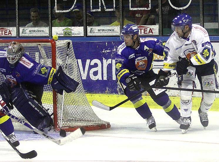 HC Kladno - HC Ústečtí lvi 6:6, přípravné hokejové utkání