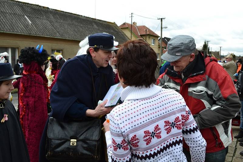 Masopust v Horním Bezděkově, 2. února 2013.