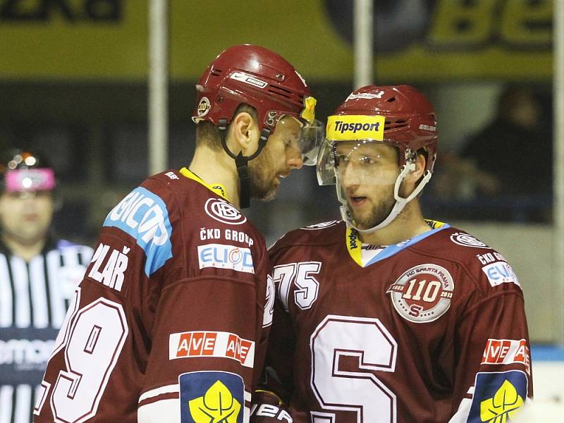 HC Rytíři Kladno - HC Sparta Praha  2:5,  ELH 2013/14, hráno 15. 11. 2013