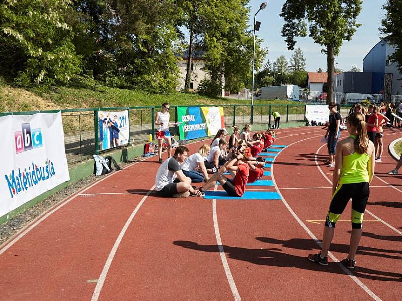 V Čáslavi proběhlo za účasti hvězd minulosti Šárky Kašpárkové či Michala Janáčka krajské kolo Odznaku všestrannosti