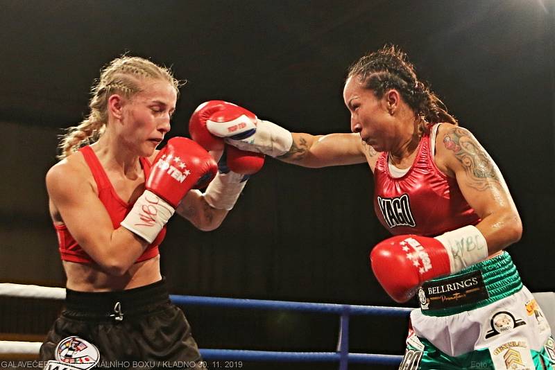 Fabiána Bytyqi vs Anna Arrazola // Galavečer profesionálního boxu BOXING LIVE / Kladno 30. 11. 2019