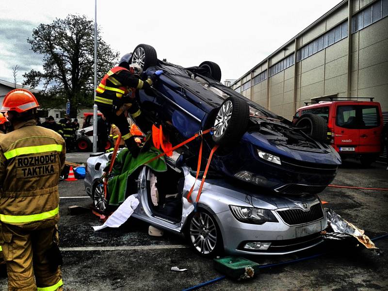 Krajská soutěž. Kladenští hasiči získali bronz