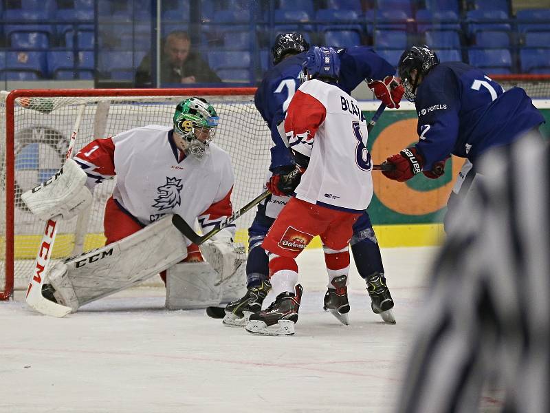 Česká republika - Finsko 3:2 sn, příprava U17 - 30. 12. 2018 Čez Stadion Kladno