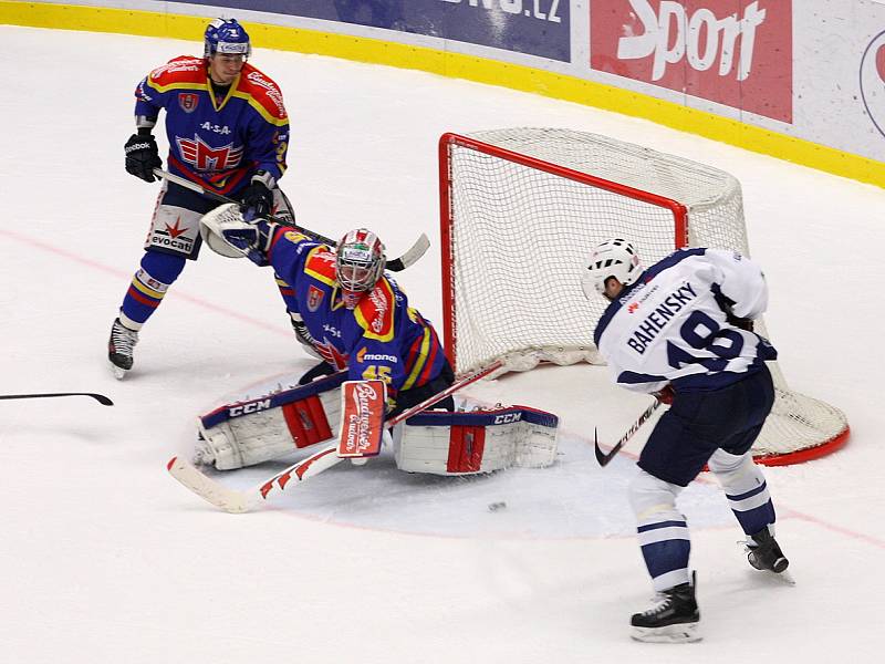 Rytíři Kladno - HC Motor České Budějovice , 1.liga LH 2014-15, 44 kolo, 14.1.15