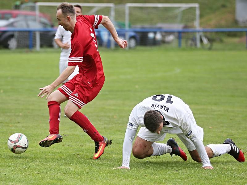 Baník Libušín - SK Hřebeč  2:3pk, KP, 23. 9. 2018