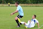 SK Kladno (v bílém) v Srbech remizovalo s třetiligovým Vyšehradem 1:1. 