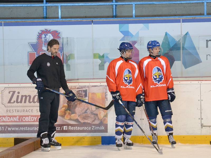 Jaromír Jágr slavnostně otevřel hokejové centrum mládeže ve Slaném a zatrénoval si i s dětmi.
