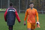 Lhota - Spartak Příbram 0:1 PK. Brankář domácích Tůma.